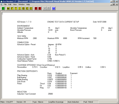 Engine Record Dump