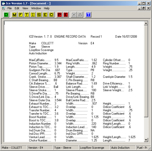 View Engine Record MDI child